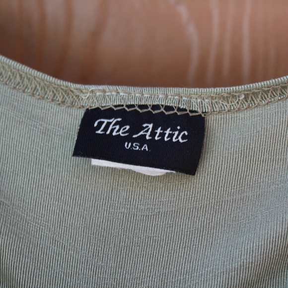 The Attic Green T-Shirt - Picture 2 of 4